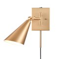 Elk Showroom Whitmire 1025'' High 1Light PlugInHardwire Sconce, Brushed Gold EC89231/1